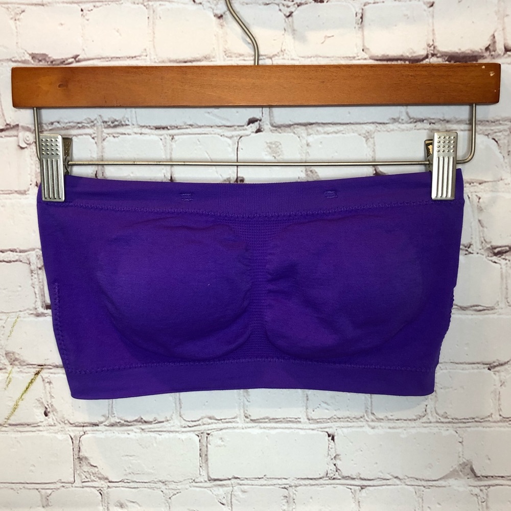 Vibrant Purple Bandeau Intimates NWOT